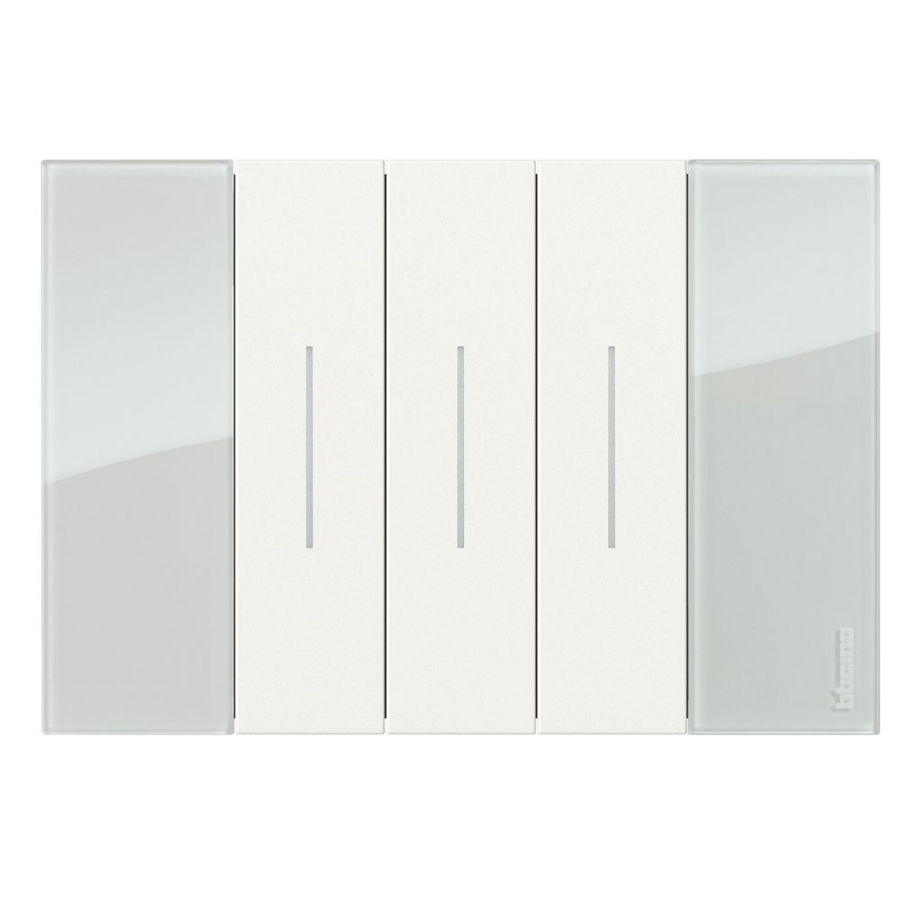 Living Now™ – Cover plate - Glassy Finish – 3 modules