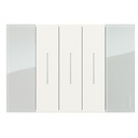 Living Now™ – Cover plate - Glassy Finish – 3 modules