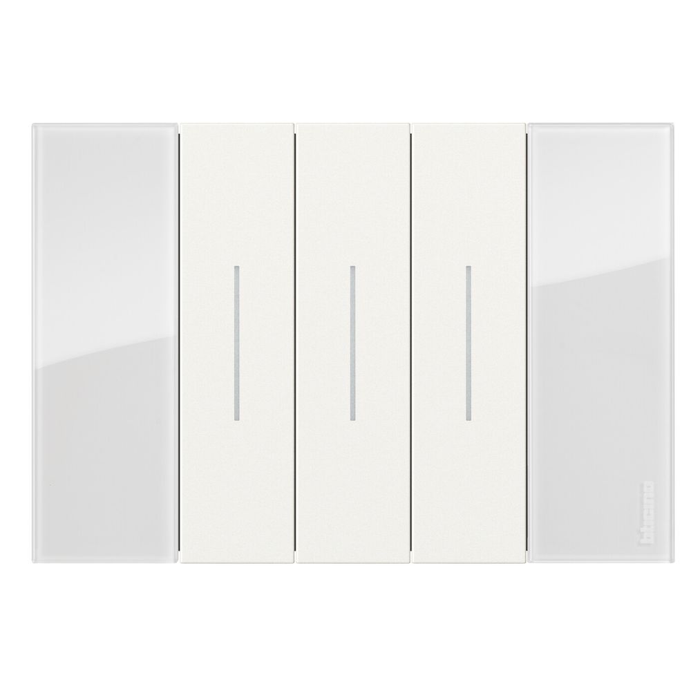 Living Now™ – Cover plate - Glassy Finish – 3 modules
