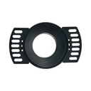 Trimless Adjustable Recessed Spotlight Frame – GU10 / MR16 Compatible – Ø75 mm Cut-Out – Black | White