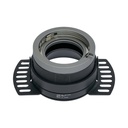 Trimless Adjustable Recessed Spotlight Frame – GU10 / MR16 Compatible – Ø75 mm Cut-Out – Black | White