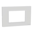 Cover Frame, Miluz E, 1 Gang 3 Modules