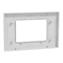 Cover Frame, Miluz E, 1 Gang 3 Modules