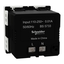 Doorbell Buzzer, Miluz E, 2 Module, White 