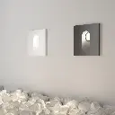 LED Stair Light Dot 3W, 3000K, IP54, 70x70mm, Square