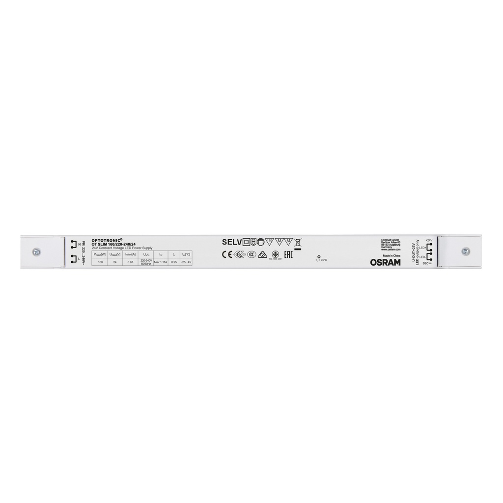 OSRAM Inventronics OT SLIM LED Power Supply, 24V, Slim