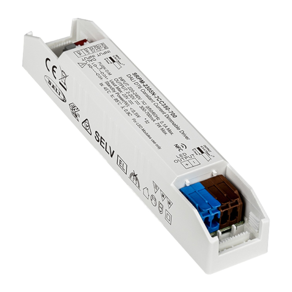 Sunricher SRPM-2305N-7CC350-700 Mini DALI DT6 NFC LED Driver – 7W