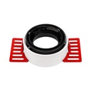 Trimless Fixed Recessed Spotlight Frame- Anti-glare – Round – MR16 – Ø70 mm Cut-Out 