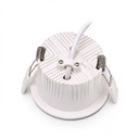 Anti-Glare Recessed LED Downlight with Honeycomb – OSRAM Chip, EagleRise Driver, 3000K