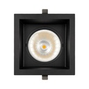Square Recessed Downlight – Philips Certa Driver, 24W / 2×24W, 3000K / 4000K