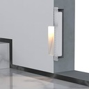 Plaster-In Trimless Recessed LED Step Light – 3W | IP65 | Cree LED | 90° Beam