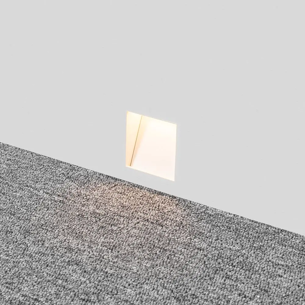Plaster-In Trimless Recessed LED Step Light – 3W | IP65 | Cree LED | 90° Beam