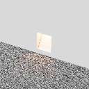 Plaster-In Trimless Recessed LED Step Light – 3W | IP65 | Cree LED | 90° Beam