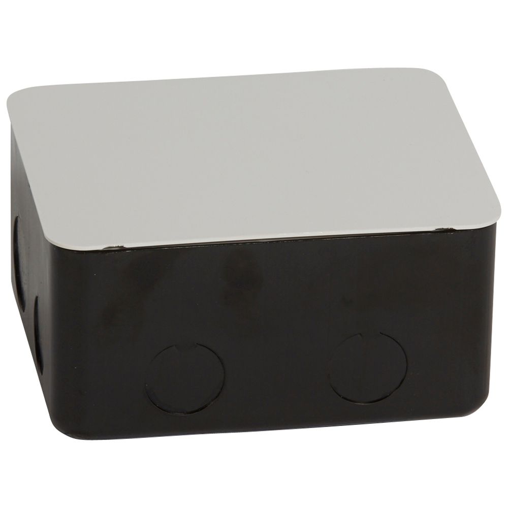 LEGRAND Pop-Up Floor Box – 4 Modules, Matt Aluminium Finish