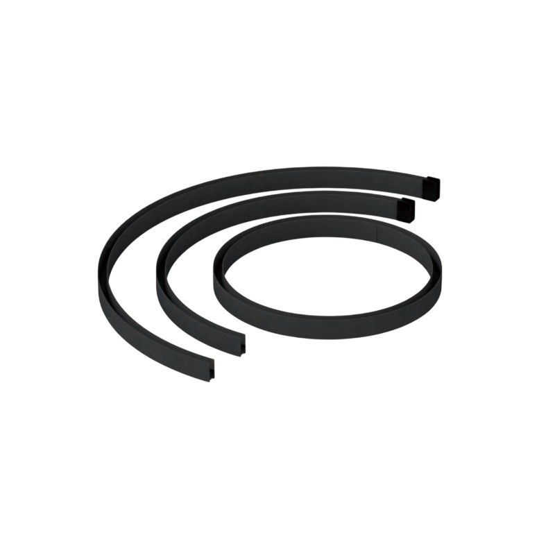 Round Magnetic track rail