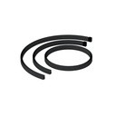 Round Magnetic track rail