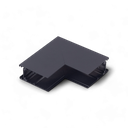 Magnetic rail corner connector ceiling to wall