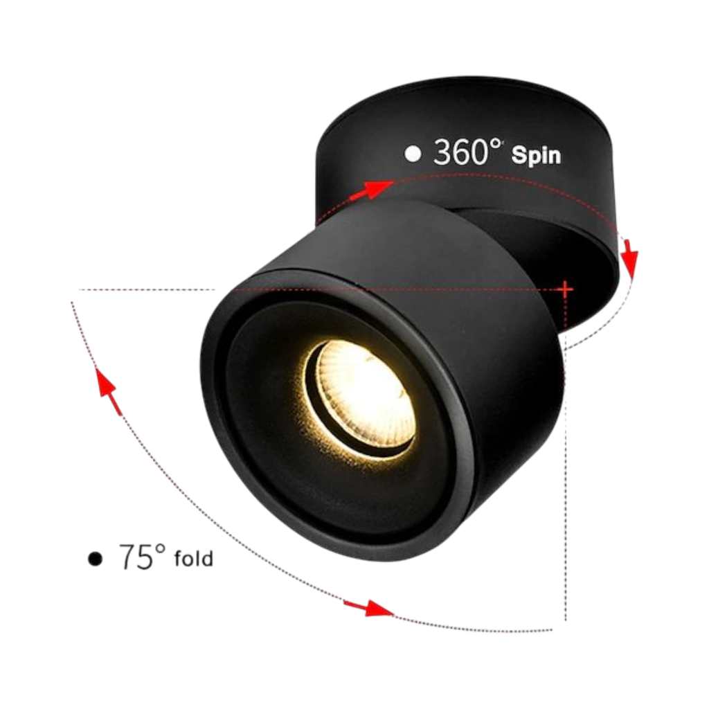 Foldable Down Light Cylinder 10W