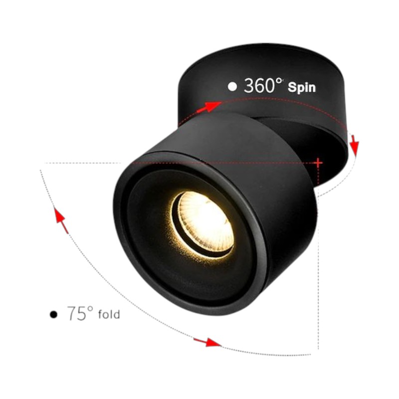 Foldable Down Light Cylinder 10W