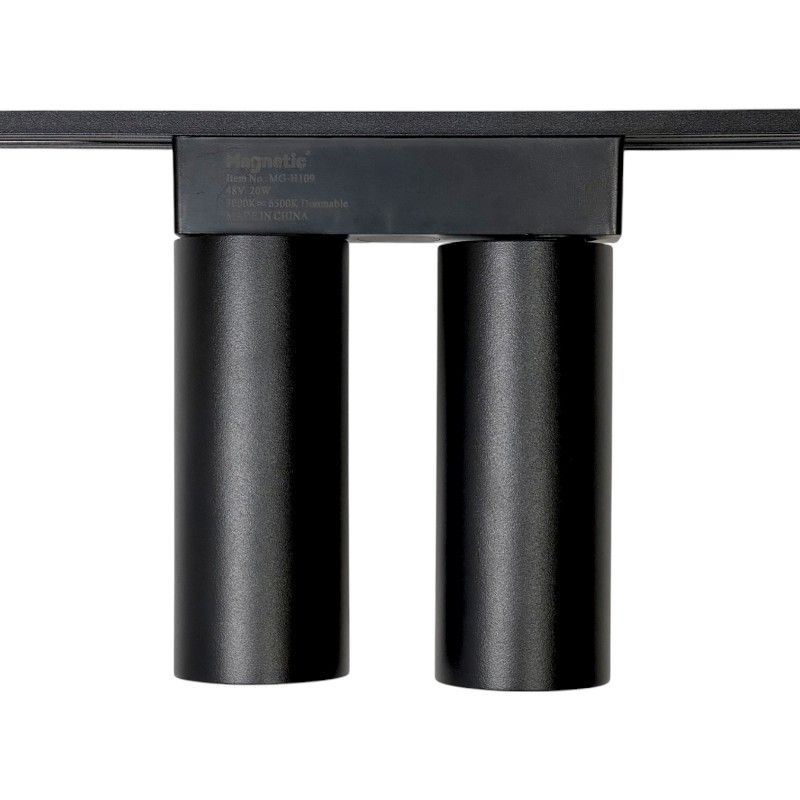 Ultra Slim Smart Magnetic Track Double Retractable Spotlight