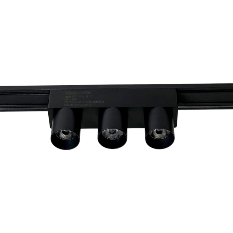 Ultra Slim Smart Magnetic Track Ternary Spotlight 6W