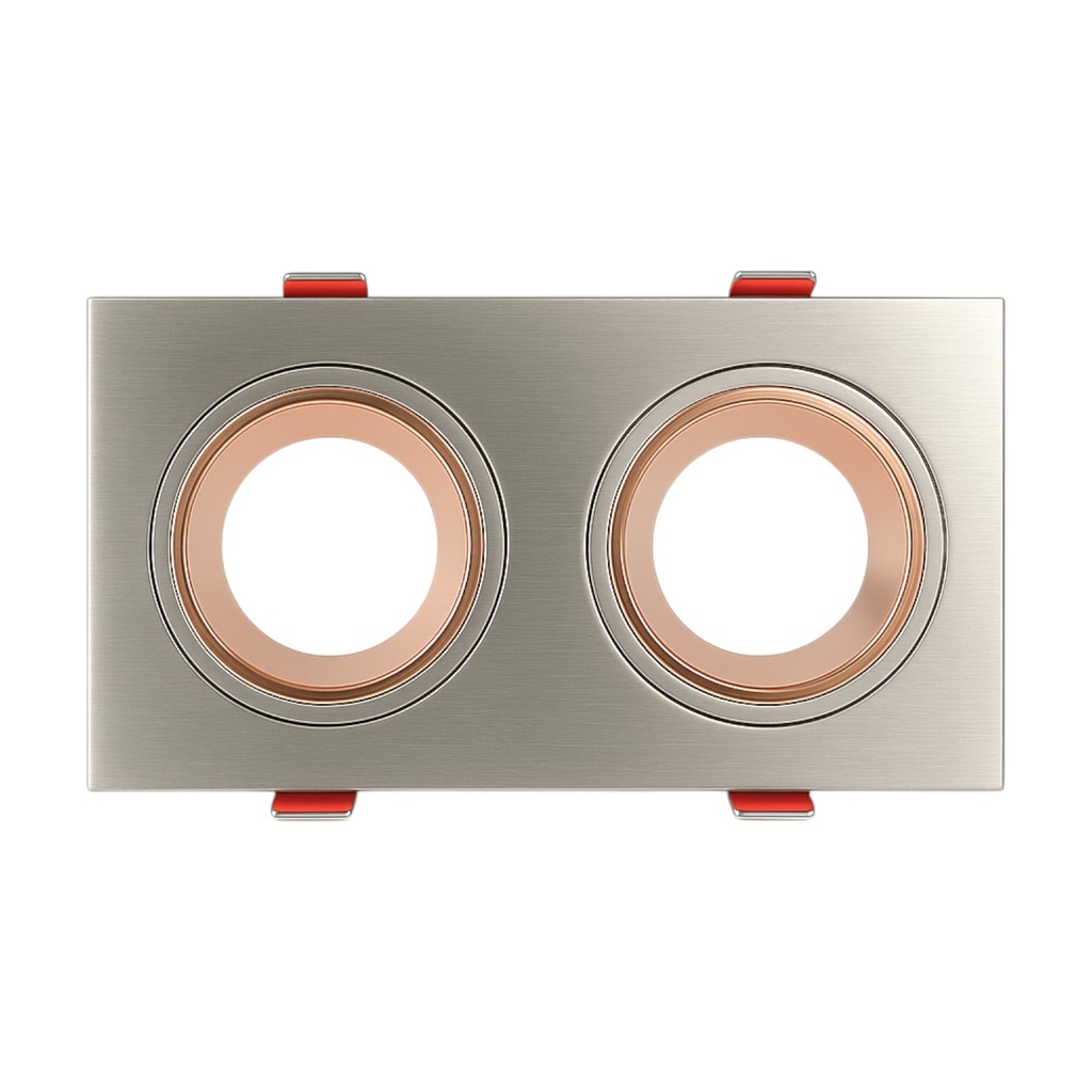 Spotlight Frame Flat with Rose Gold reflector- Aluminum - TEC