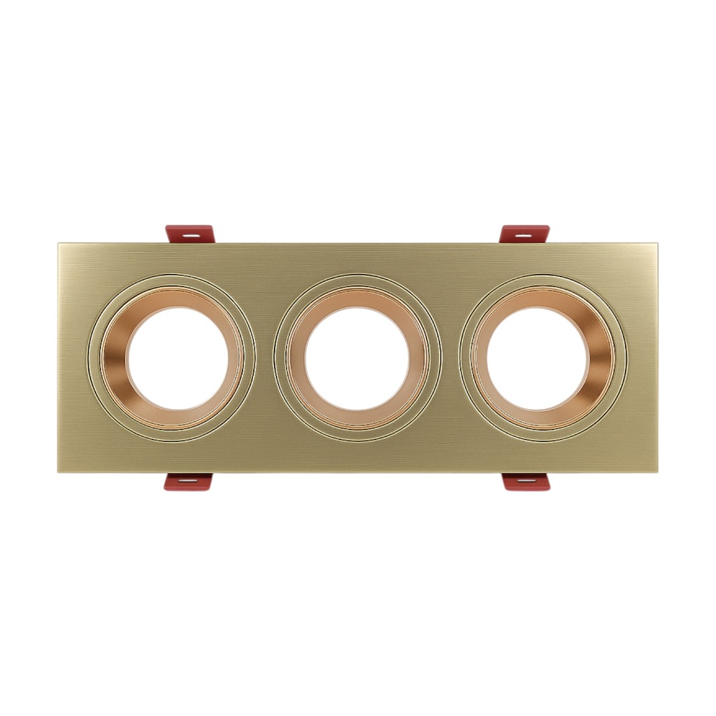 Spotlight Frame Flat with Rose Gold reflector- Aluminum - TEC