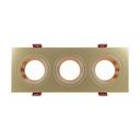 Spotlight Frame Flat with Rose Gold reflector- Aluminum - TEC