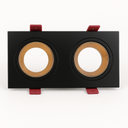 Spotlight Frame Flat with Rose Gold reflector- Aluminum - TEC