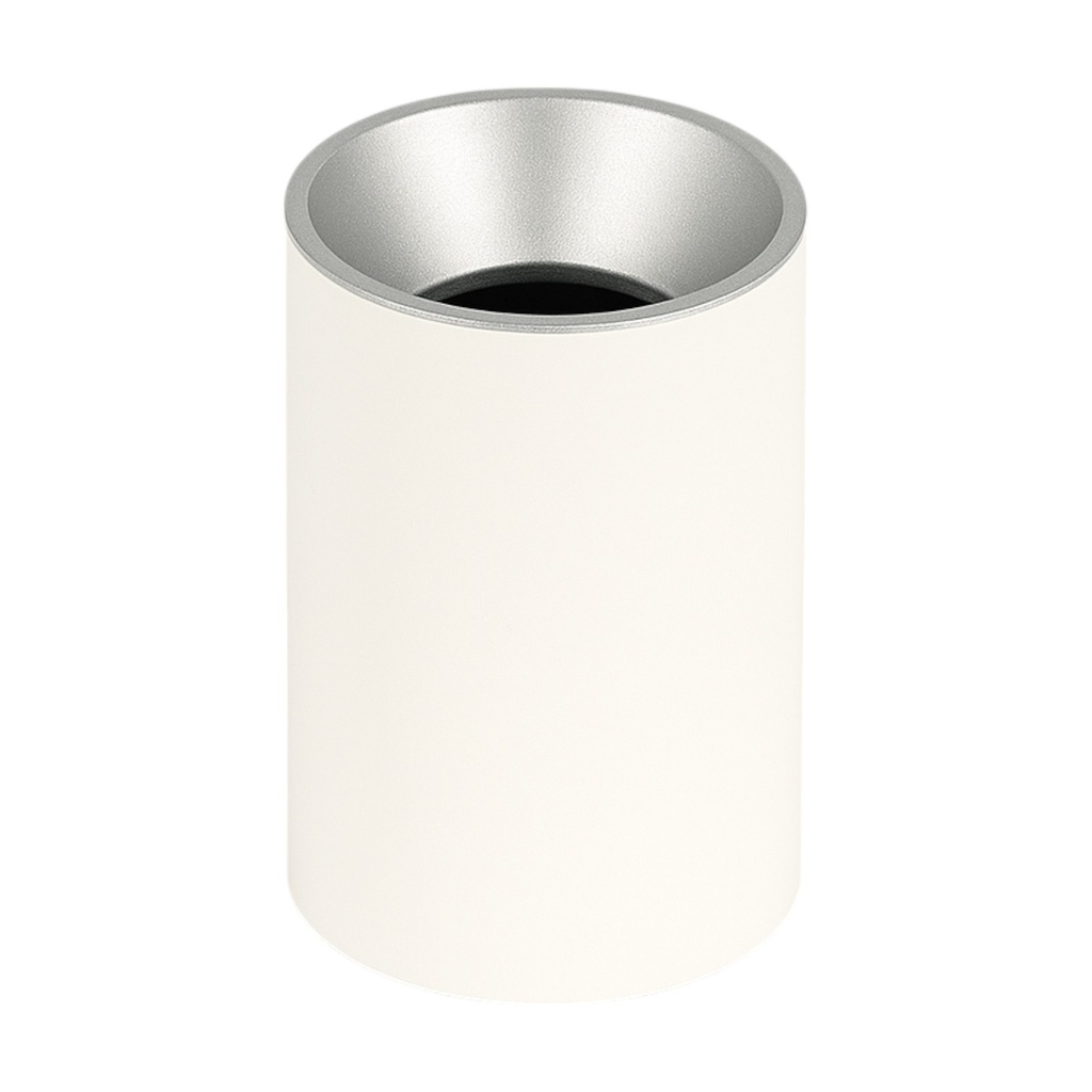 Downlight Cylinder - Aluminum with Plastic Reflector - Empty 