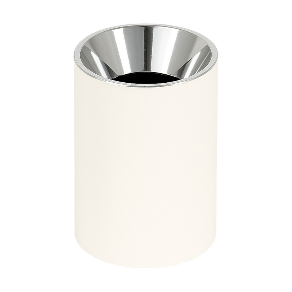 Downlight Cylinder - Aluminum with Plastic Reflector - Empty 