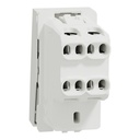 Intermediate switch, New Unica, 10AX, 1 module