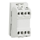 Push button switch, New Unica, 10A, 1 module, NO with location lamp