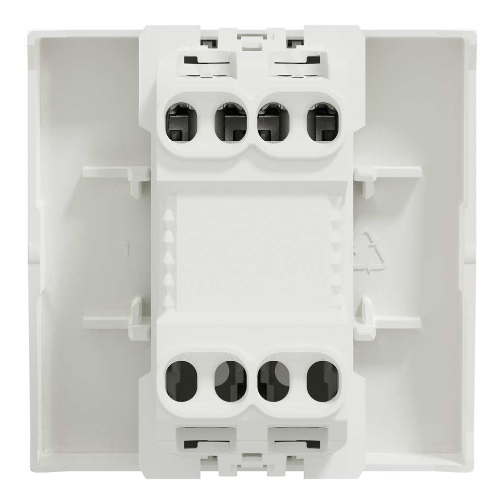 Switch, New Unica, 1-way , 10AX, 2 modules