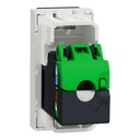 Data socket, New Unica, RJ45 CAT 6 STP, straight, click, shuttered, 1 module