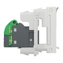 Data socket, New Unica, RJ45 CAT 6 FTP, straight, click, shuttered, 1 module