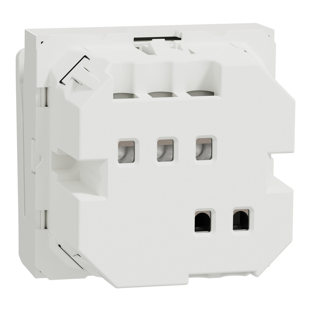 Card switch, New Unica, 1-pole 1-way, electronic, 8A, 2 modules