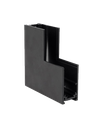 Magnetic rail corner connector ceiling to wall