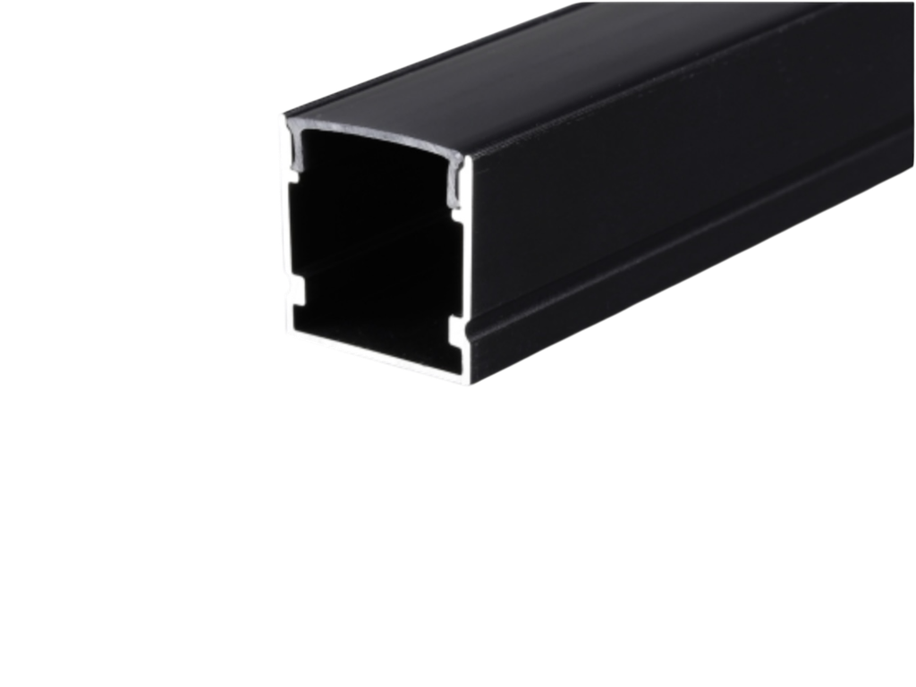 LED profile 20*20mm*305cm Black