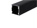 LED profile 20*20mm*305cm Black