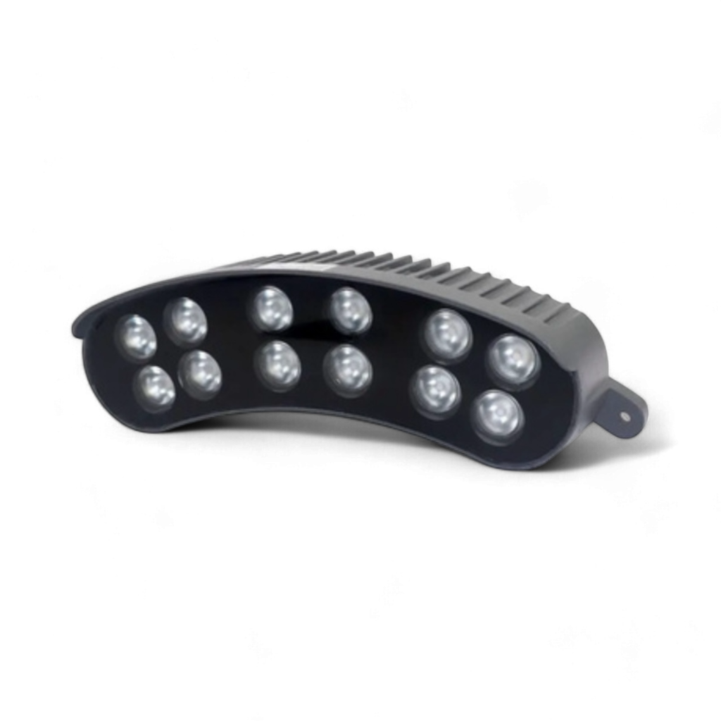 Outdoor Curved High Power Led Flood Light 12W