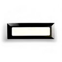 Surface mounted rectangular step light 5W 3000K Black