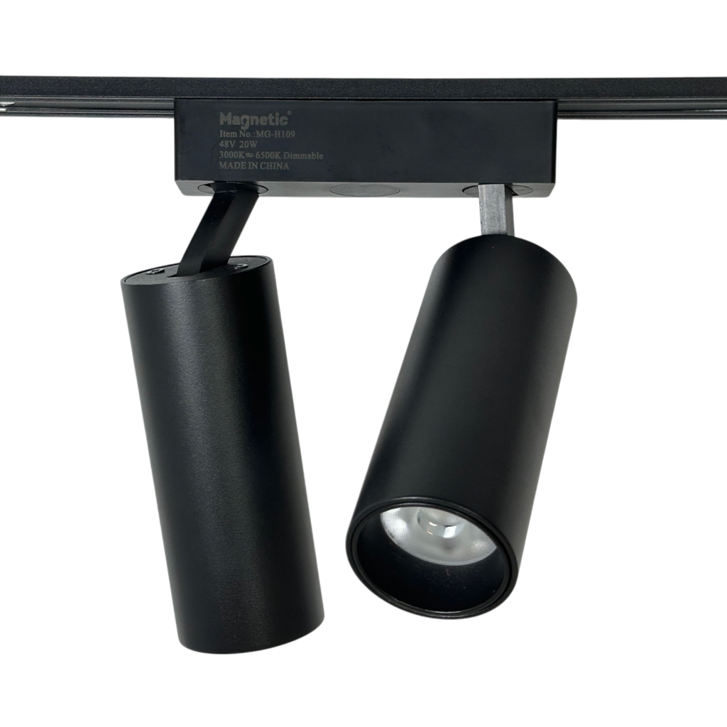 Ultra Slim Smart Magnetic Track Double Retractable Spotlight
