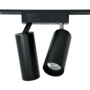 Ultra Slim Smart Magnetic Track Double Retractable Spotlight