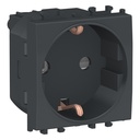 Easy Styl - 2 modules Side earth Socket Outlet