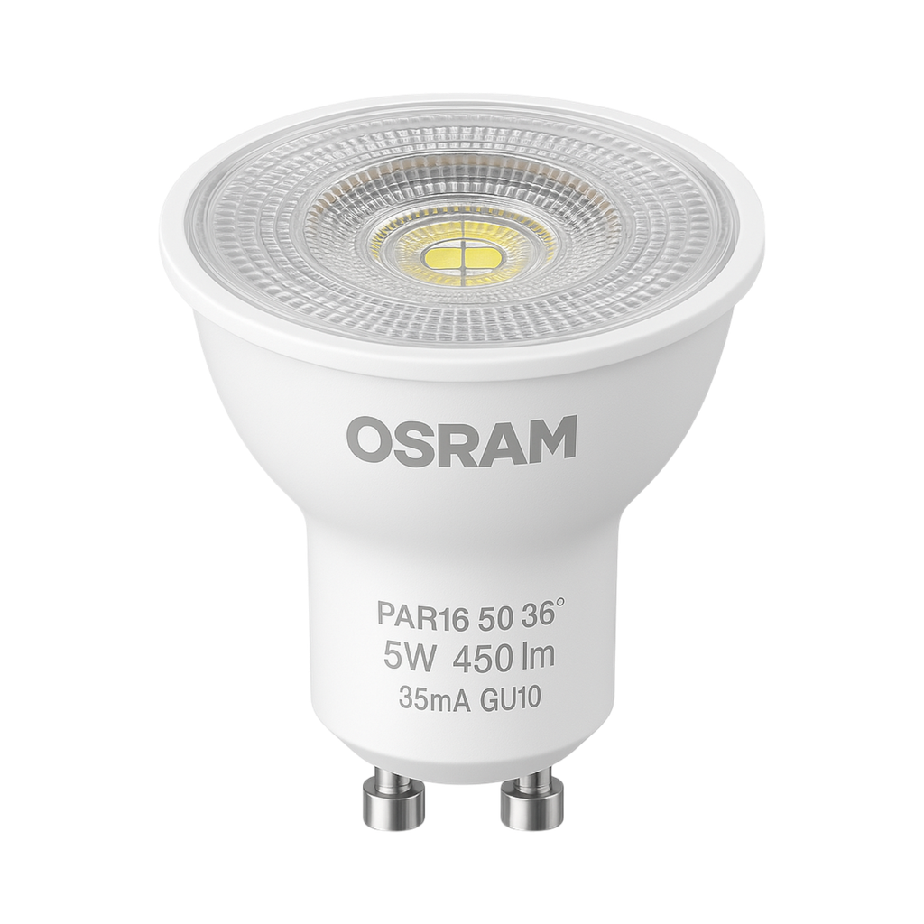 OSRAM LED Eco PAR16 50 36° - 5W - 450lm GU10