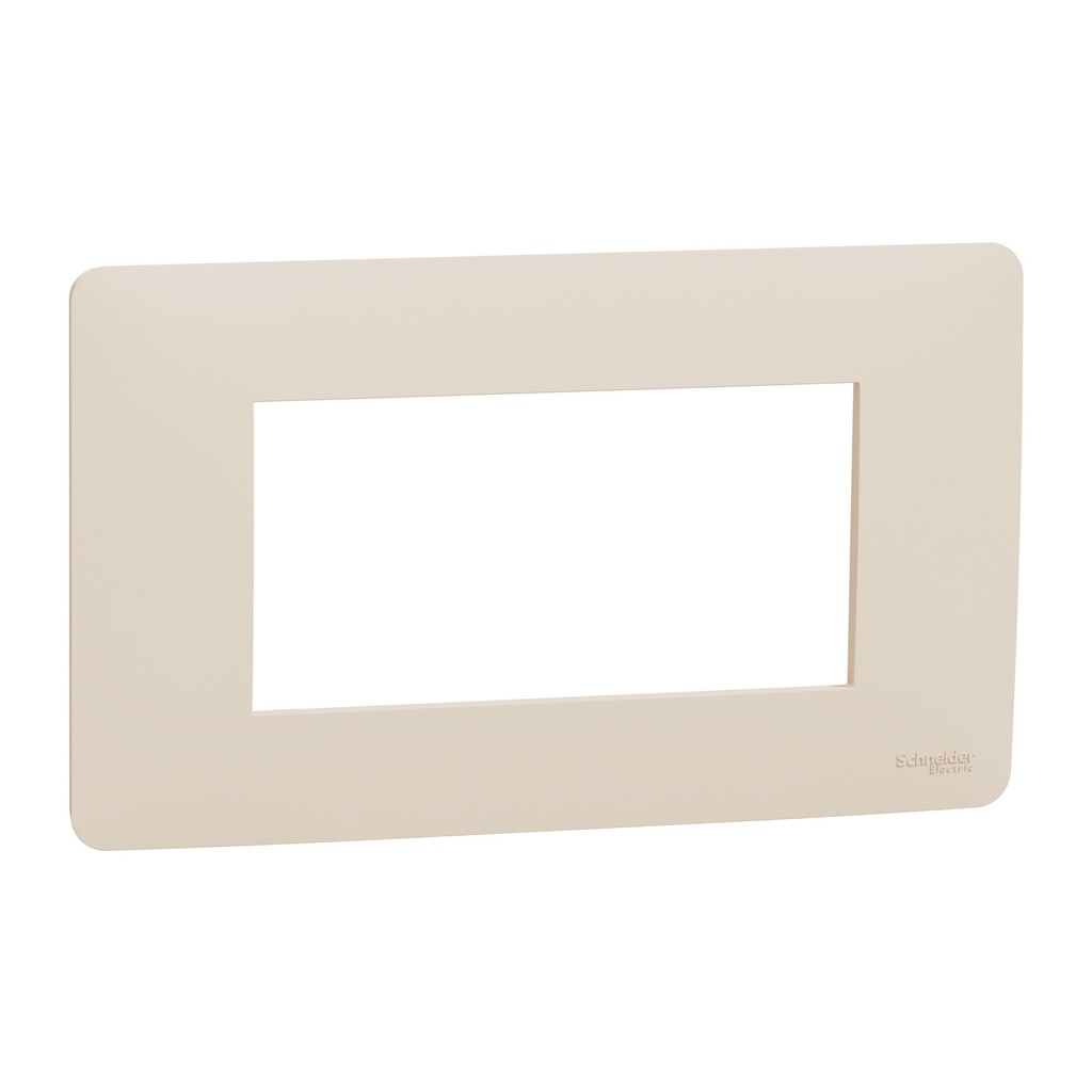 Cover frame, New Unica, 1 gang, 4 modules