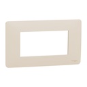 Cover frame, New Unica, 1 gang, 4 modules