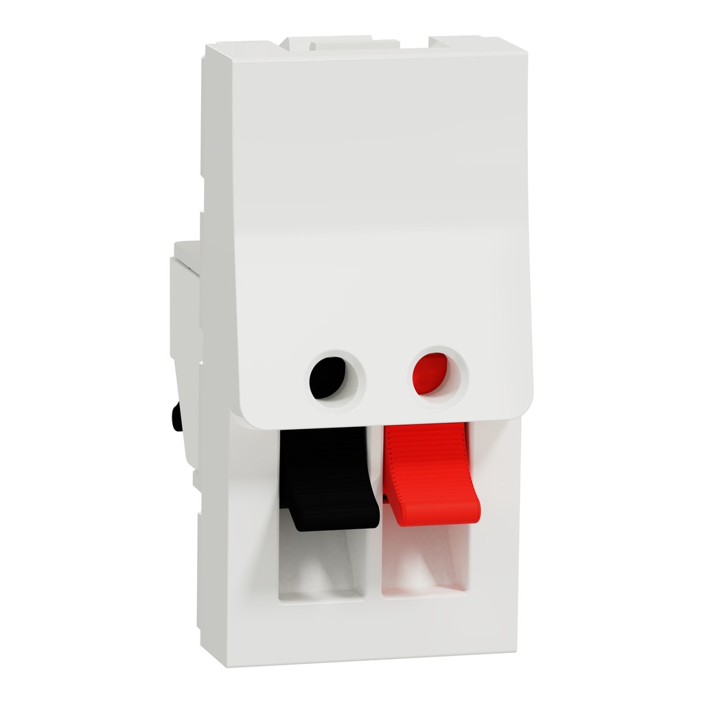 Loudspeaker socket, New Unica, 1 module