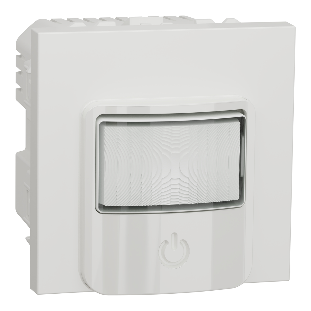 Movement detector, New Unica, 10A, push button